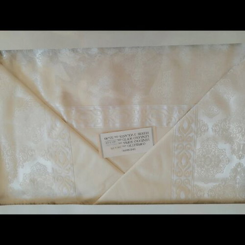 Desireè bridal set new, cotton with satin and passementerie