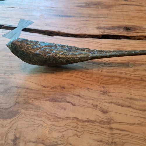 Bronze sculpture Spyros Katapodis used, 25 cm long