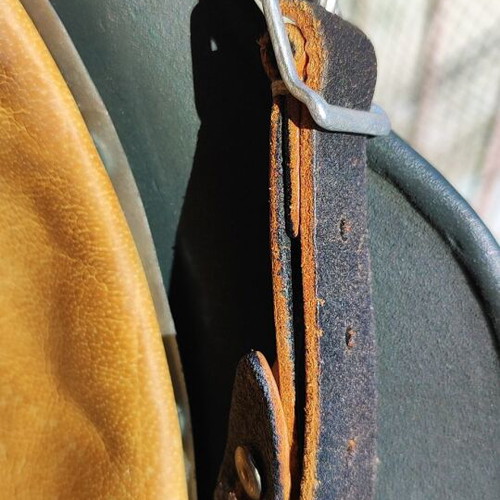 German M40 helmet from World War II like new, restored