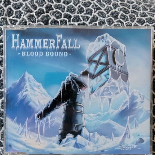 Hammerfall Blood Bound CD Single like new, metal
