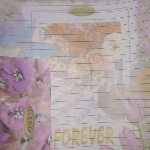 Vintage 80s-90s scented letter sets like new