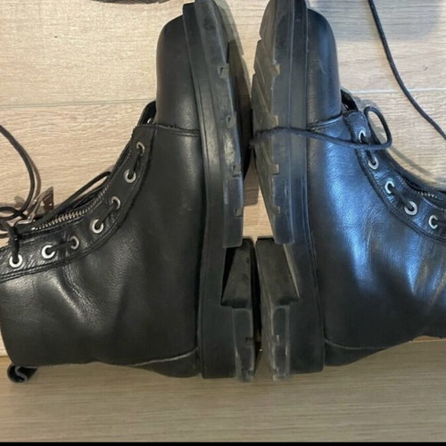 Stradivarius boots used, black, size 37