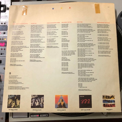 The Police Every Breath You Take The Singles vinyl record used, rock
