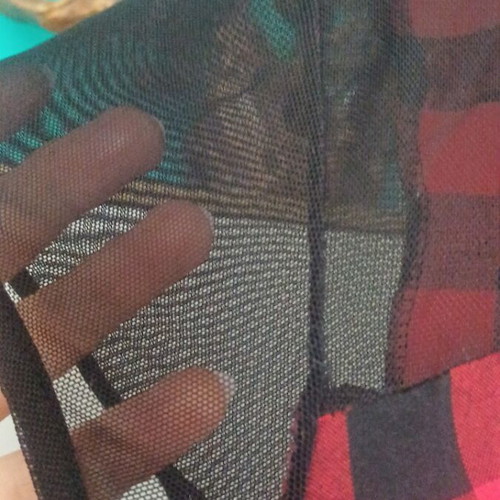 Paranoia Checked Dress like new, medium, short sleeve, black and red