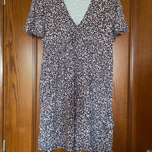 Floral Mini Dress Pull & Bear like new, size M