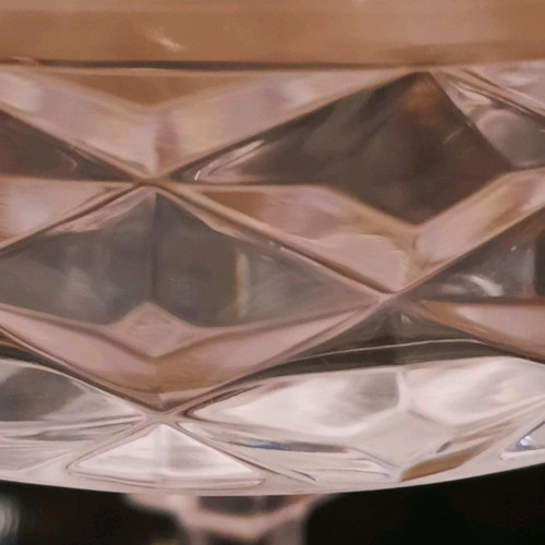 Cocktail glasses used, set of 6, crystal