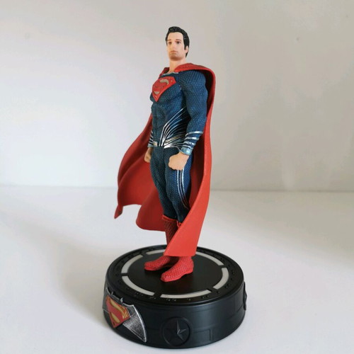 LED Superman 20cm statue figure new