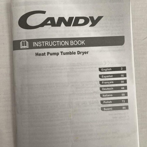 Candy condenser dryer 10kg like new