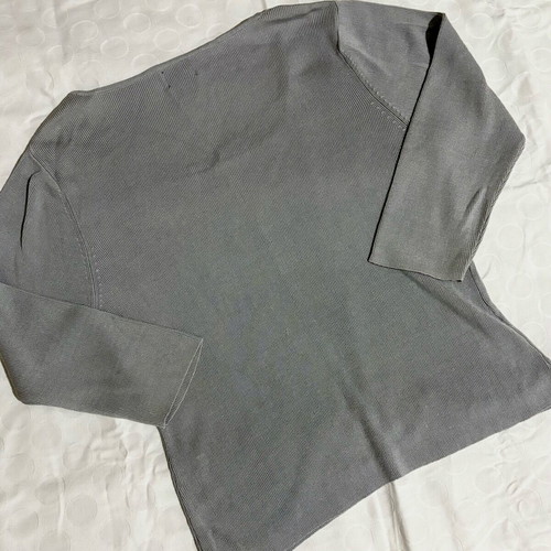 I.N.C vintage blouse like new, gray, size M with 3/4 sleeves