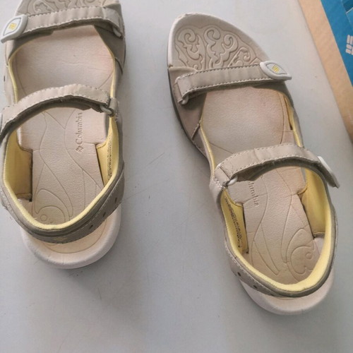 Columbia sandals used, beige, size 40