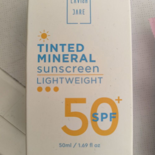 Lavish Care tinted facial sunscreen like new