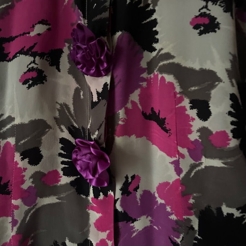 Women's 100% silk shirt M used, multicolor