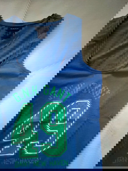 μπλούζα αμάνικη Gant, μέγεθος (L) αλλά θα πω (S)