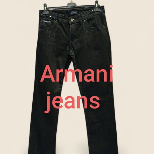 Armani Jeans vintage women's pants black size 31 used