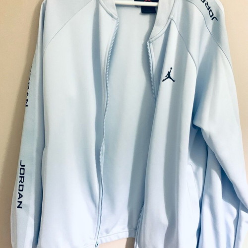 Jordan Essentials Tracksuit jacket like new, men's blue sports jacket size M