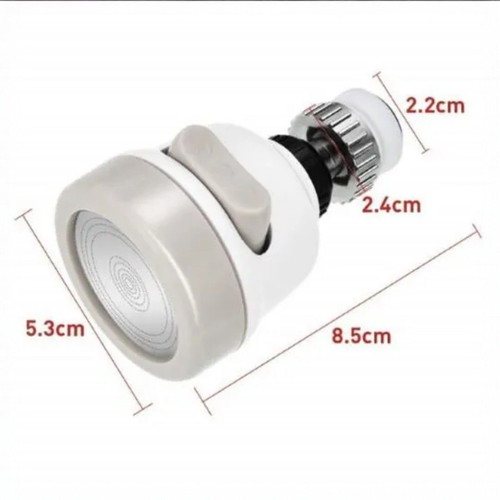 Faucet extension new with 360° rotation and 3 water flow patterns