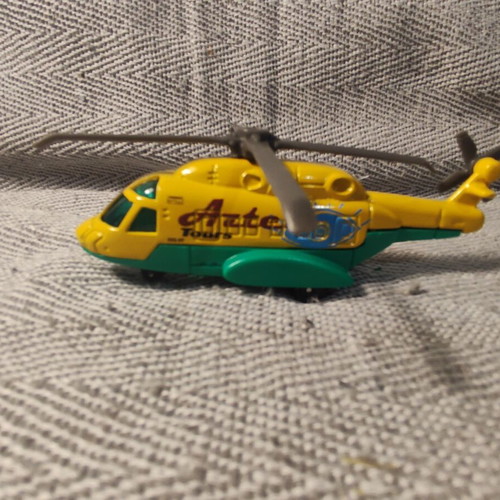 Matchbox Mission Chopper helicopter used, 11 cm
