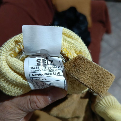 Firefighting gloves new, size 10 L, unused