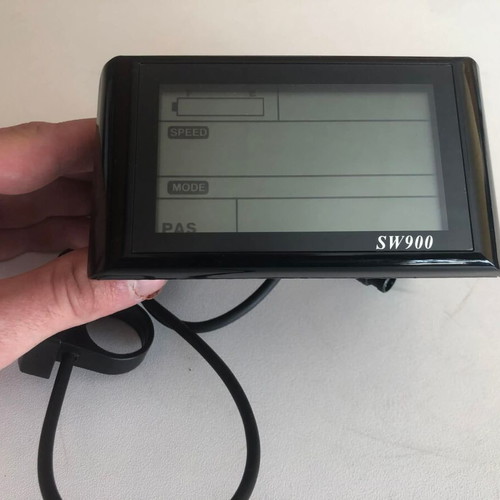 SW900 LCD display for electric bikes 24V 36V 48V 60V new, 6-pin