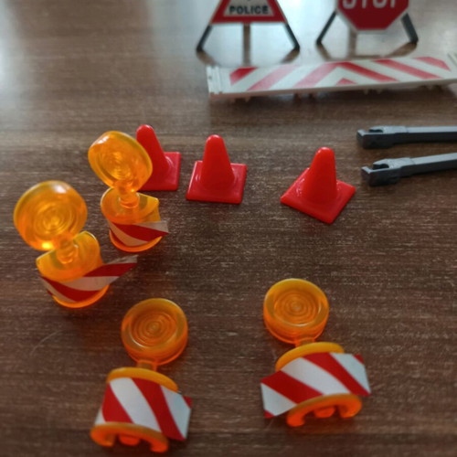 Playmobil police or fire brigade set like new