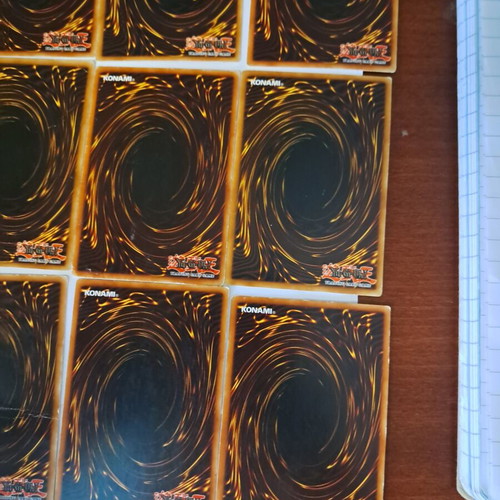 Yugioh cards used