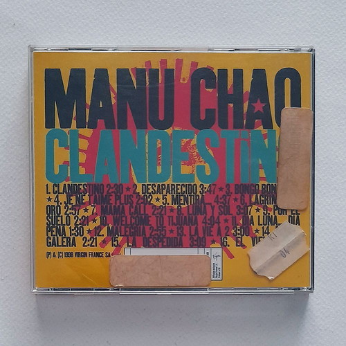 Manu Chao Clandestino CD used, rock