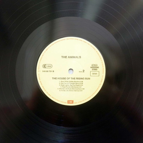 The Animals House Of The Rising Sun vinyl like new, rock