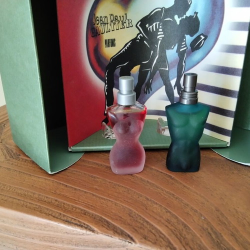 Jean Paul Gaultier Valentine's Day 1998 Mini Perfume Set 2x5ml new