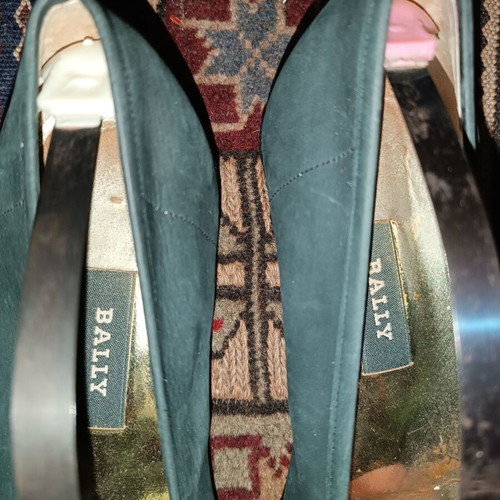 Bally shoes used, gray, size 39-39.5