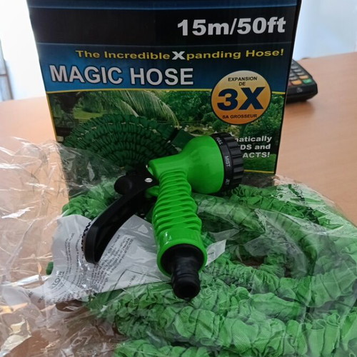 Magic Hose 15 meters with spray gun, new
