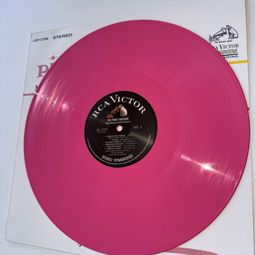 The Pink Panther Soundtrack vinyl 2014 reissue, near mint