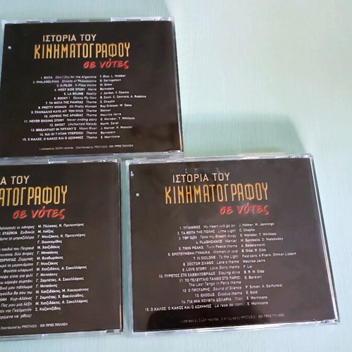 History of Cinema in Notes, three CDs like new