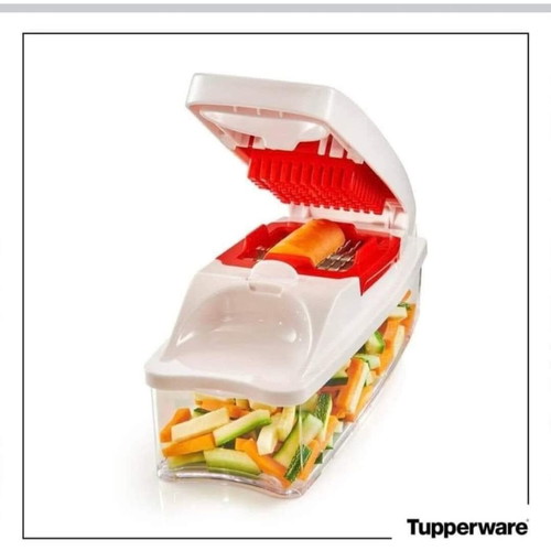Tupperware vegetable cutter new with 3 blades