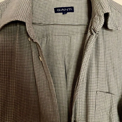 GANT gray checkered shirt M used