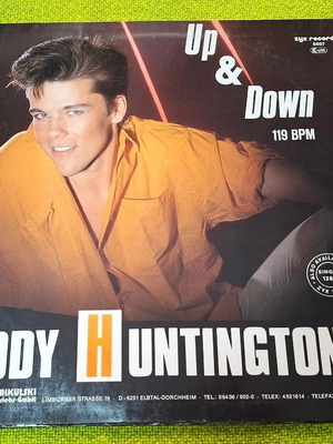 Eddy Huntington Up & Down 12' βινύλιο μεταχειρισμένο, ηλεκτρονικό