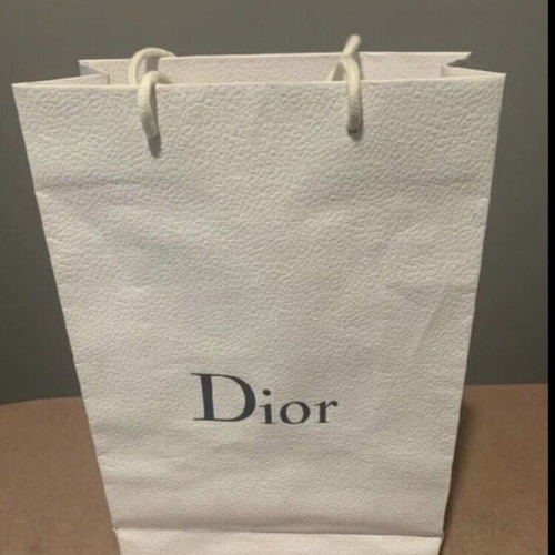 Dior хартиена чанта като нова, голяма