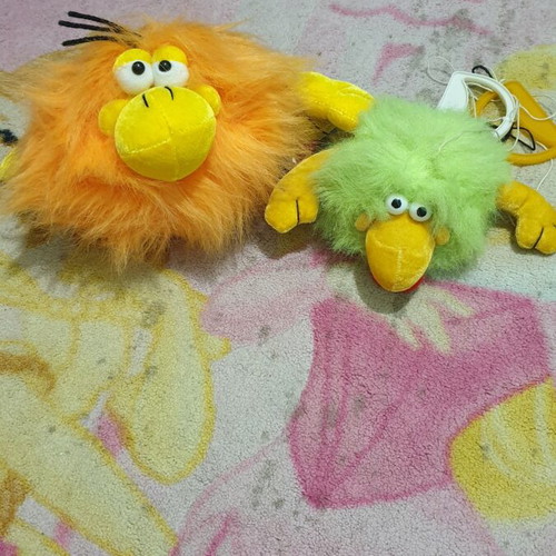 Boing Boing Crazy Rainbow Plush Toys used, bounce not working