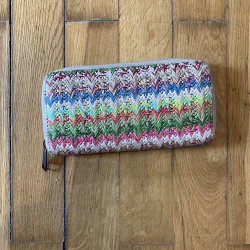 Wallet used, colorful