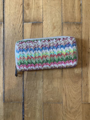 Wallet used, colorful