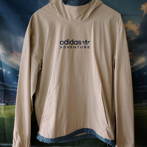 Adidas ADV Trail Hoodie like new, size S, white and beige