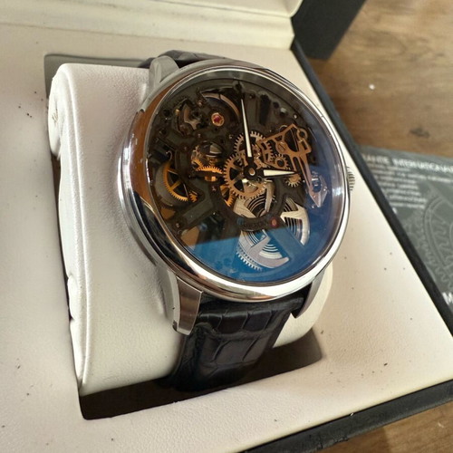 Maurice Lacroix Squelette Masterpiece MP7228 wristwatch like new