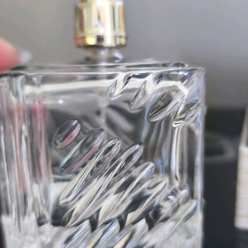 Perfume with box used, empty for decoration and collection