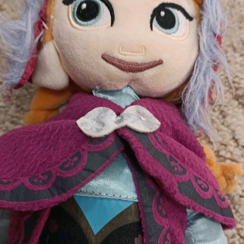 Anna Frozen plush doll used