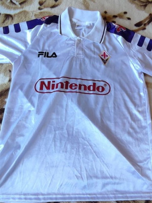 Fiorentina Fila Football Jersey XL Official Replica Like New