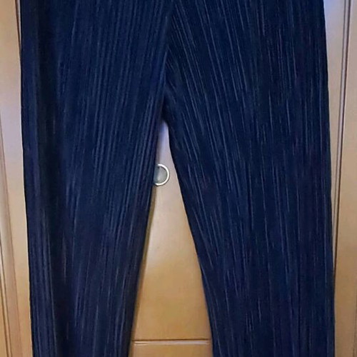 Women's black pleated pants like new