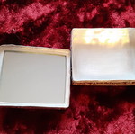 Vintage box used with mirror inside