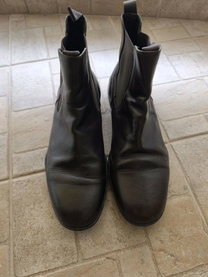 Δερματινα παπούτσια Haralas χωρίς τακούνι μεταχειρισμένα