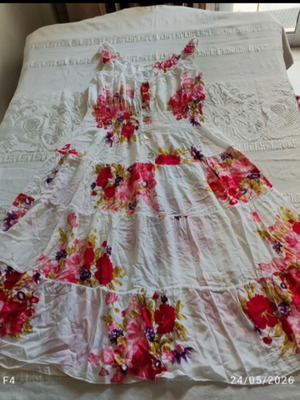 Dress S/M like new, airy and colorful