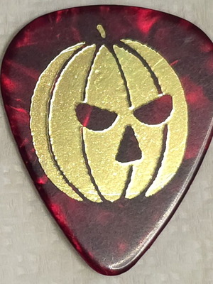 Helloween guitar pick new from Athens concert by Kai Hansen
