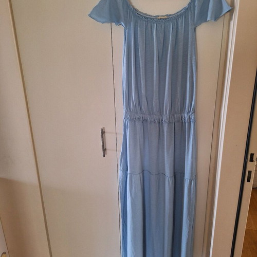 Celestino long blue dress like new, comfortable, summer